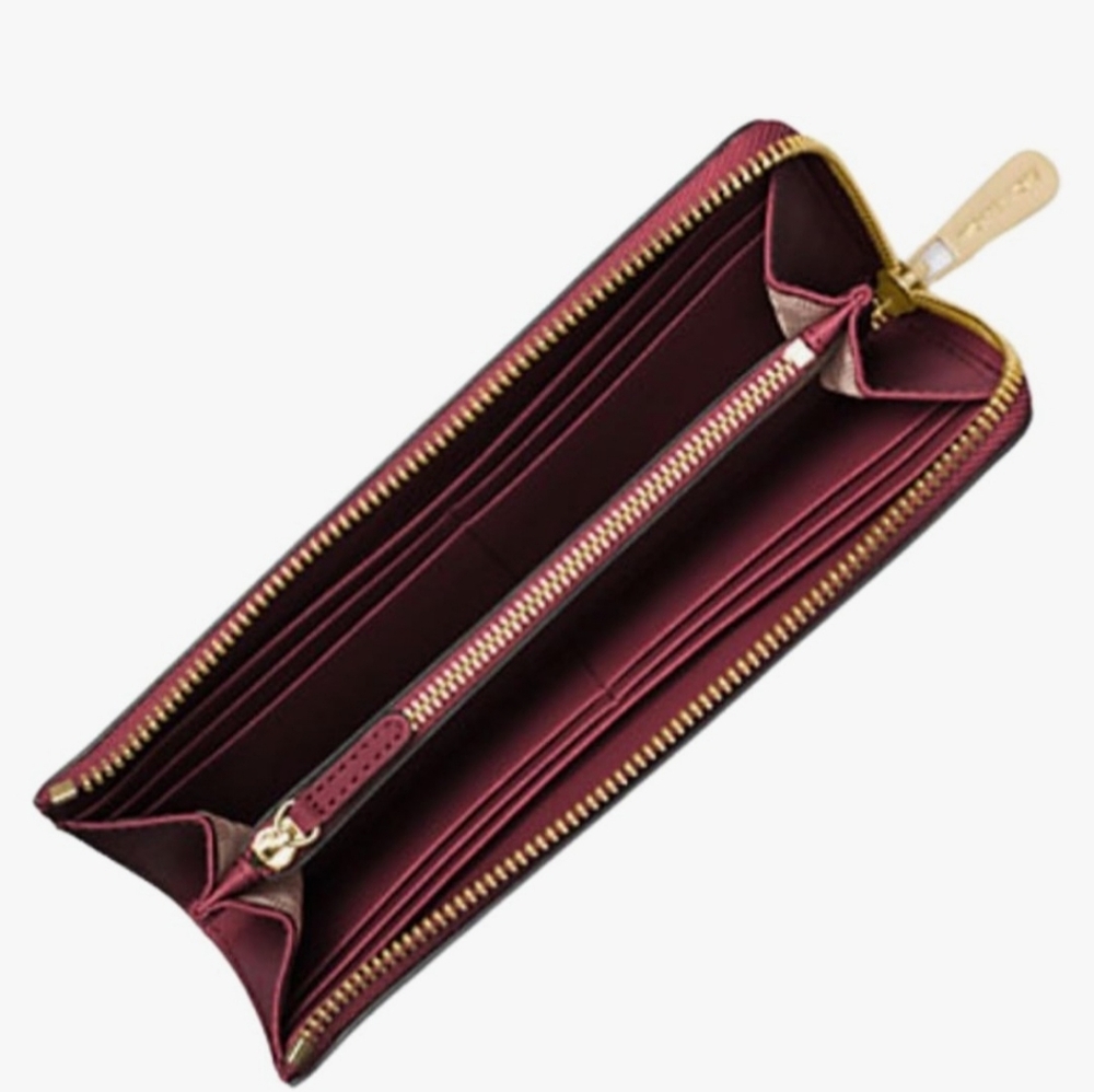 Michael Kors Burgundy Wallet - Picture 6 of 6